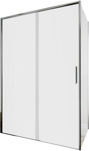 Душевой уголок Aquanet Pleasure Evo AE65-130x80-CT 130х80 стекло прозрачное профиль хром глянцевый без поддона - фото 3