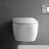 Чаша унитаза подвесная Antonio Lupi Sanitary KOMODO1 цвет белый без сиденья безободковая