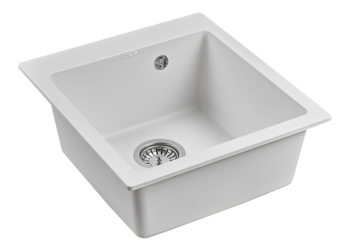 Кухонная мойка Paulmark KANTE 45 PM104651-WH 47х51 цвет белый - фото 2