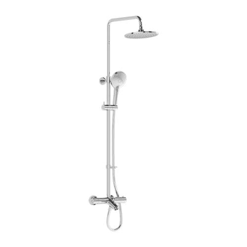 Душевая стойка Vitra Aquaheat A47208EXP настенная цвет хром с термостатом