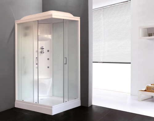 Душевая кабина Royal Bath НР RB8120HP7-WC-L 120х80 прямоугольная с крышей ориентация левая - фото 2