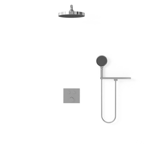 Душевая система Vincea VSFW-4I212RCH встраиваемая в стену - фото 3