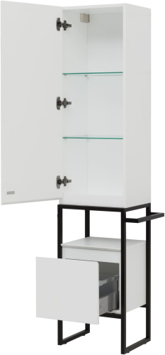 Шкаф-пенал Allen Brau Priority 1.31006.WM 40х32х180 напольный цвет белый - фото 4
