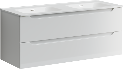Тумба под раковину Sancos Norma 2.0 NR2.0120-2W 119х45х50 подвесная цвет белый - фото 2