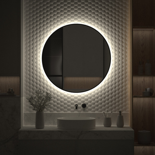 Зеркало в ванную Defesto AURA DF 2986 90х90 - фото 5