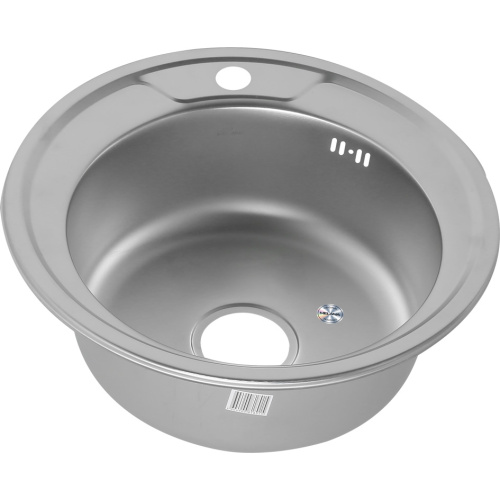 Кухонная мойка Melana 017/3M (*12) 49х49 цвет хром - фото 2