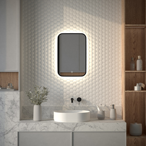 Зеркало в ванную Defesto AURA DF 2962S 40х60 - фото 3