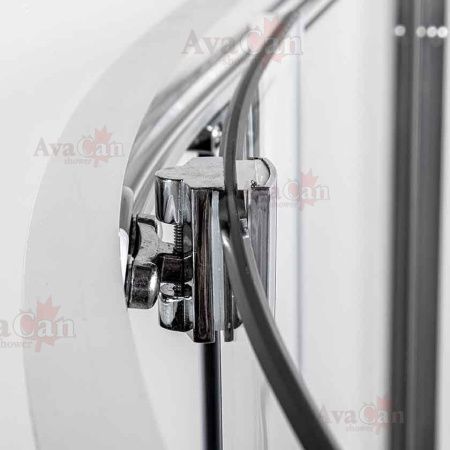 Душевой уголок AvaCan HC80 80х80 стекло прозрачное профиль хром без поддона