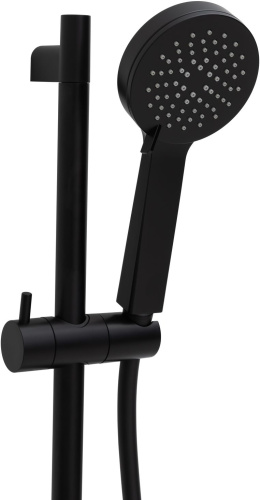 Душевой гарнитур Allen Brau Eclipse 5.E1008-31 настенный черный - фото 2
