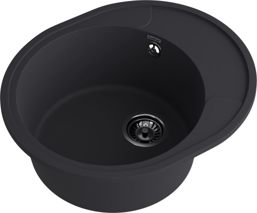 Кухонная мойка Granfest Urban 857L черный 57х48 цвет черный поверхность матовая - фото 2