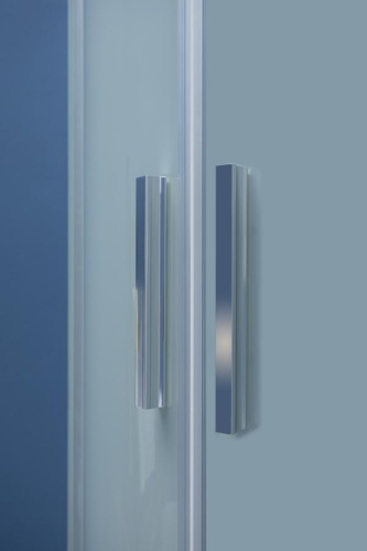 Душевой уголок Aquanet Practic AE10-Q-90x90U-CP 90х90 стекло прозрачное/матовое профиль хром глянцевый без поддона - фото 3