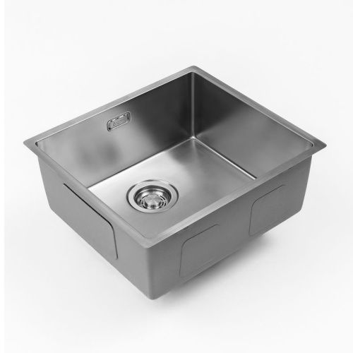 Кухонная мойка Grandex Aqua 501086 49х44 цвет сатин поверхность матовая - фото 4