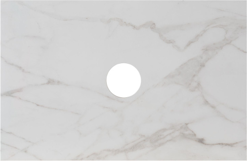 Столешница Allen Brau Reality 1.32022.M 71х46 накладная цвет белый - фото 2