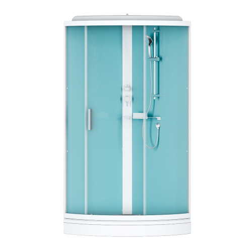 Душевая кабина Am.Pm X-Joy W88C-401-090WT 100х100 четверть круга с крышей ориентация универсальная - фото 2