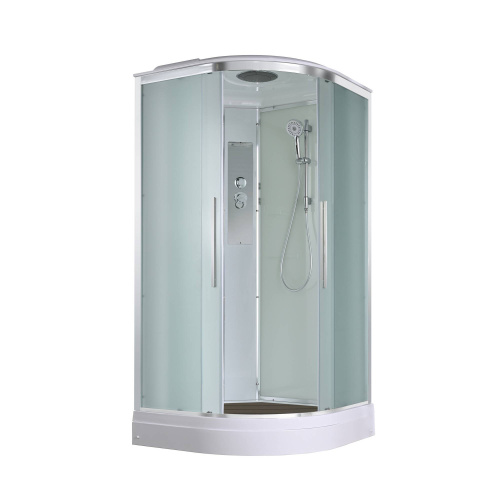 Душевая кабина AvaCan EM EM2080 80х80 четверть круга с крышей ориентация универсальная - фото 4