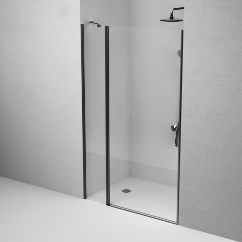 Душевая дверь Am.Pm Sunny W87G-120-1P-BT 120х190 стекло прозрачное профиль черный матовый - фото 5