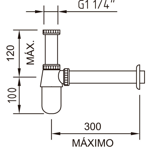 Сифон Clever URBAN 90755 - фото 2