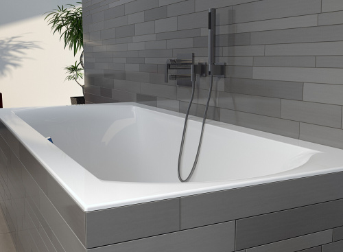 Ванна акриловая Riho B139001005 Ванна LINARES Ванна 150x70 RIHO B139001005 150х70 пристенная прямоугольная без ножек - фото 2