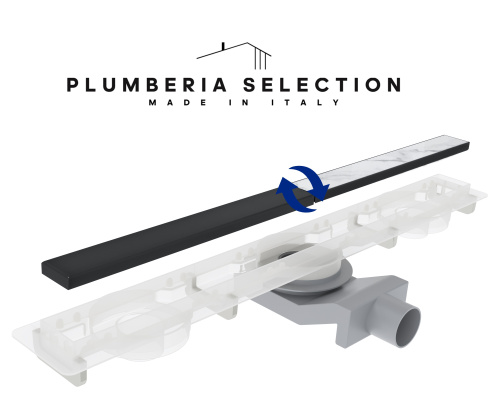 Душевой лоток Plumberia Selection PSM MODULAR PSM60NO напольный - фото 2