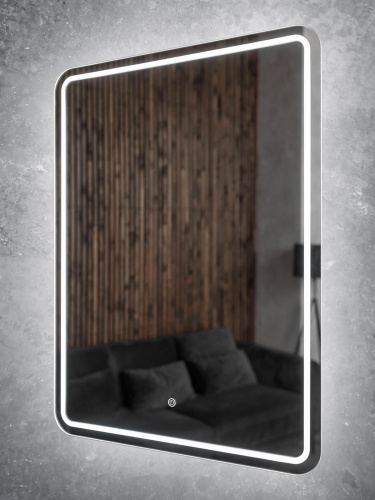 Зеркало в ванную Orange Nature ON-60ZE 60х80 цвет белый - фото 3