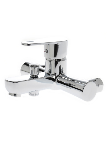 Душевой гарнитур со смесителем OneLife  P05-611cr настенный  хром - фото 4