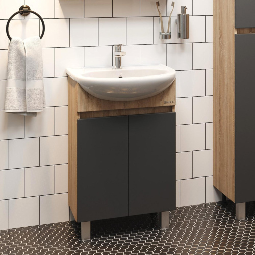 Тумба под раковину Onika Милтон 106147 59х30х68 напольная - фото 2