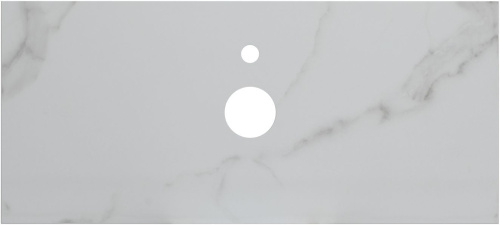 Столешница Aquanet Nova Lite 00257595 98х44 накладная цвет бежевый - фото 2