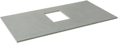 Столешница Allen Brau Infinity 1.21011.G 85х46 накладная цвет серый