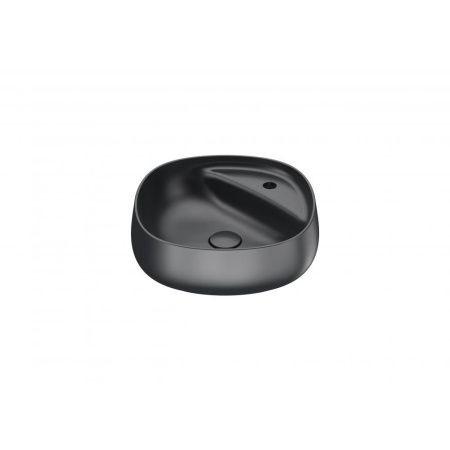 Раковина Roca 73270B9640 40х40 встраиваемая цвет черный