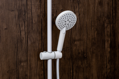 Душевая стойка Orange O-Shower OW02w настенная цвет белый - фото 4