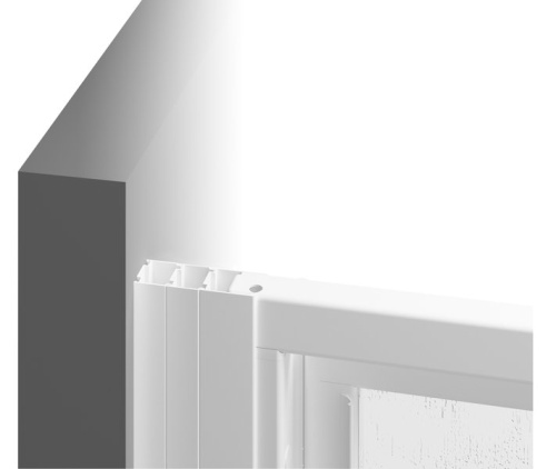 Душевая дверь Ravak  02VA01O211 100x195 стекло матовое профиль белый - фото 5