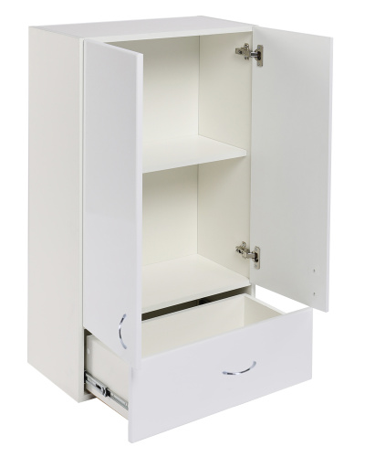 Шкаф Orange СМАЙЛ SM-60SR1 60х30х96 подвесной цвет белый - фото 4