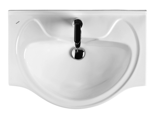 Раковина мебельная керамическая Santek Байкал 60 1.WH10.9.652 61х47 накладная цвет белый 1 отверстие под смеситель - фото 3