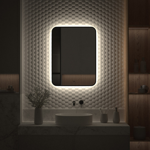 Зеркало в ванную Defesto AURA DF 2967R 60х80 - фото 5