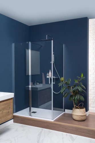 Душевая дверь Aquanet Cinetic AE12-N-120H190U-CT 120х190 стекло прозрачное профиль хром глянцевый - фото 5