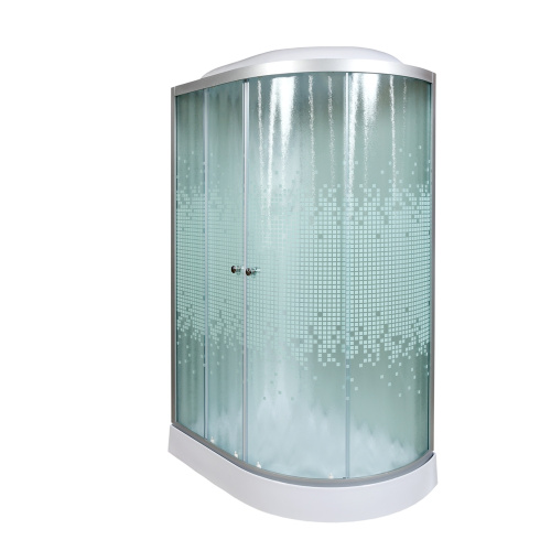 Душевая кабина AvaCan L902LGM+EL 120х80 асимметричная с крышей ориентация левая - фото 2