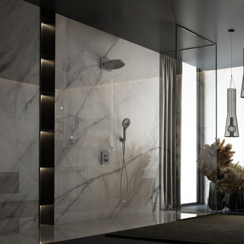 Душевая система Vincea VSFW-3I21T1GM встраиваемая в стену с термостатом