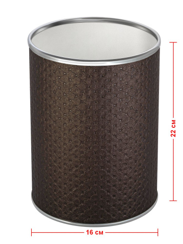 Ведро мусорное Geralis PUNTO M-PCH-B 3 л - фото 2