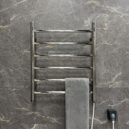 Полотенцесушитель Fixsen FX-7100 50х60 электрический хром - фото 4