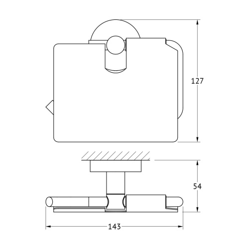 Бумагодержатель Artwelle Harmonie HAR 048 - фото 2