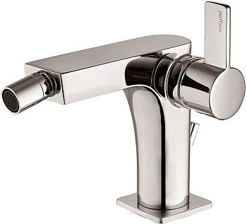 Смеситель Paffoni Rock RO131ST на биде сталь