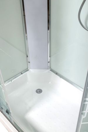 Душевая кабина AvaCan EM3012LNLED 120х90 асимметричная без крыши ориентация левая