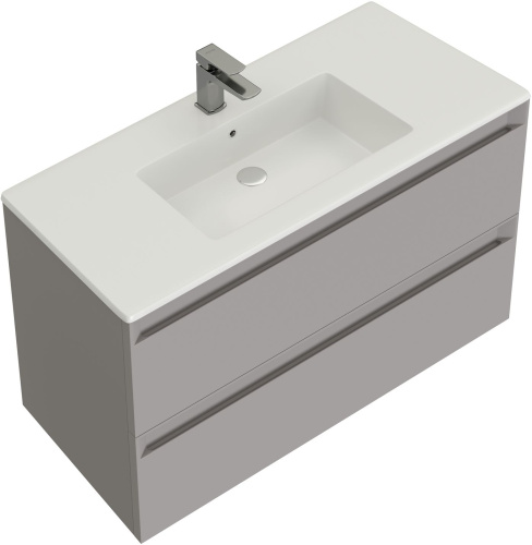 Тумба под раковину Allen Brau Eclipse 2.0 1.E1001.PGM 2.0 60х46х63 подвесная цвет серый - фото 4