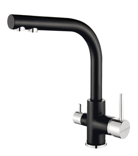 Смеситель для кухни Paulmark ESSEN Es213011-401 на раковину антрацит