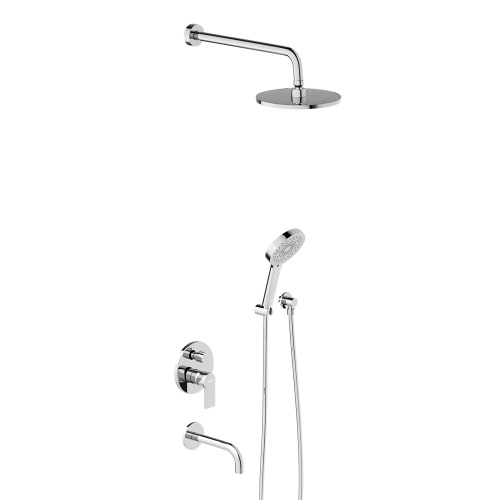 Душевая система Damixa Apollo 947510000 встраиваемая в стену - фото 2