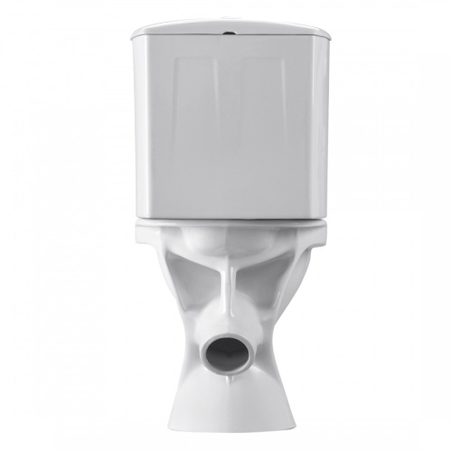 Унитаз-компакт напольный с бачком Santeri Вест 1P2018S0000BF белый с сиденьем каскадный смыв - фото 5