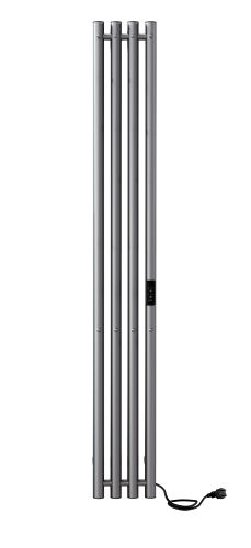 Полотенцесушитель Indigo  Style 4 LSE120-18GFMRt 18х120 электрический графит - фото 2