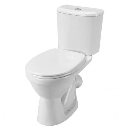 Унитаз-компакт напольный с бачком Santek Бореаль 1WH302143 белый с сиденьем каскадный смыв