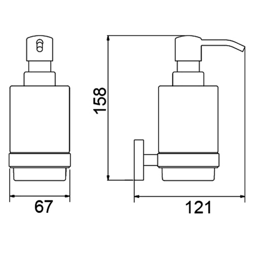 Дозатор Timo Saona 13039/17 - фото 2