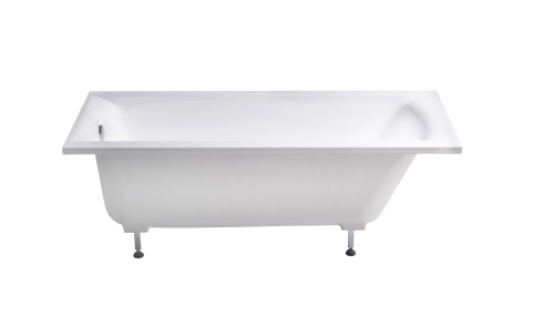 Ванна из литьевго мрамора Astra-Form Нью-Форм 01010008 180х80 пристенная прямоугольная с ножками - фото 3